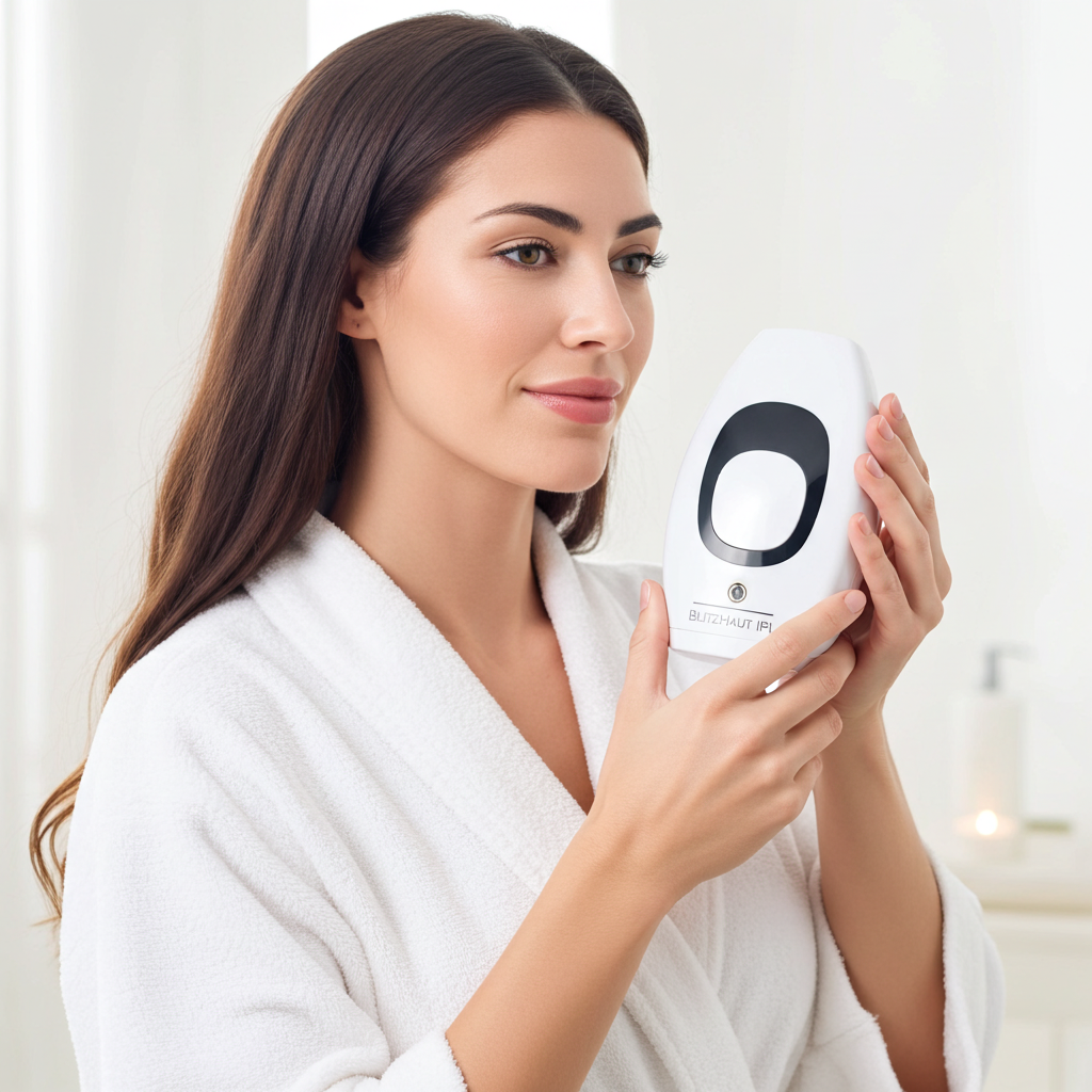 BlitzHaut IPL Permanent Hair Removal Device for Smooth Skin at Home